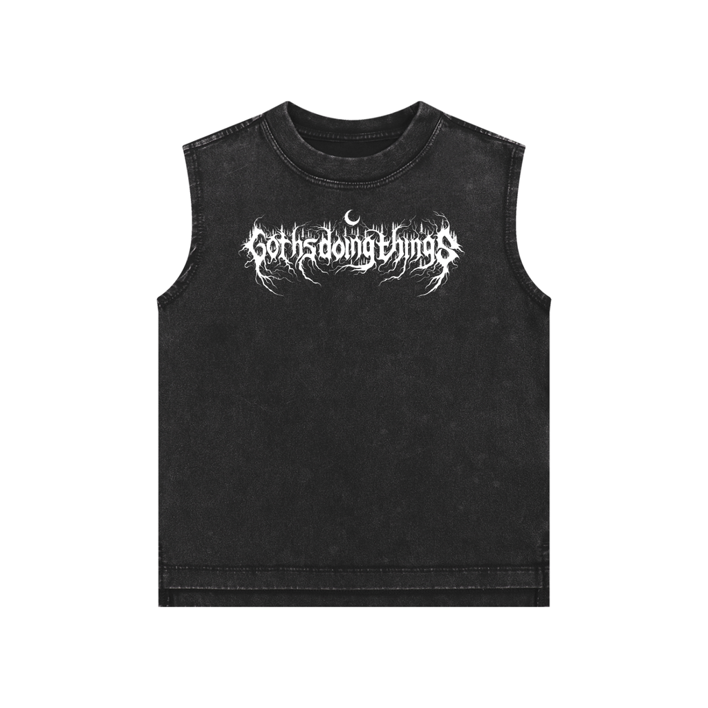 Gothsdoingthings Snow Washed Kids' Tank Top