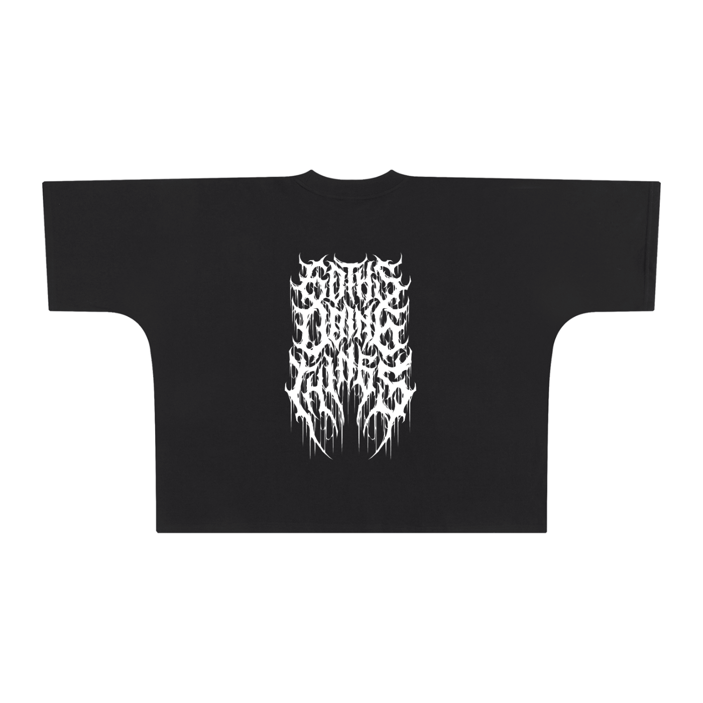 Health Goth Oversized One-Piece Boxy T-Shirt