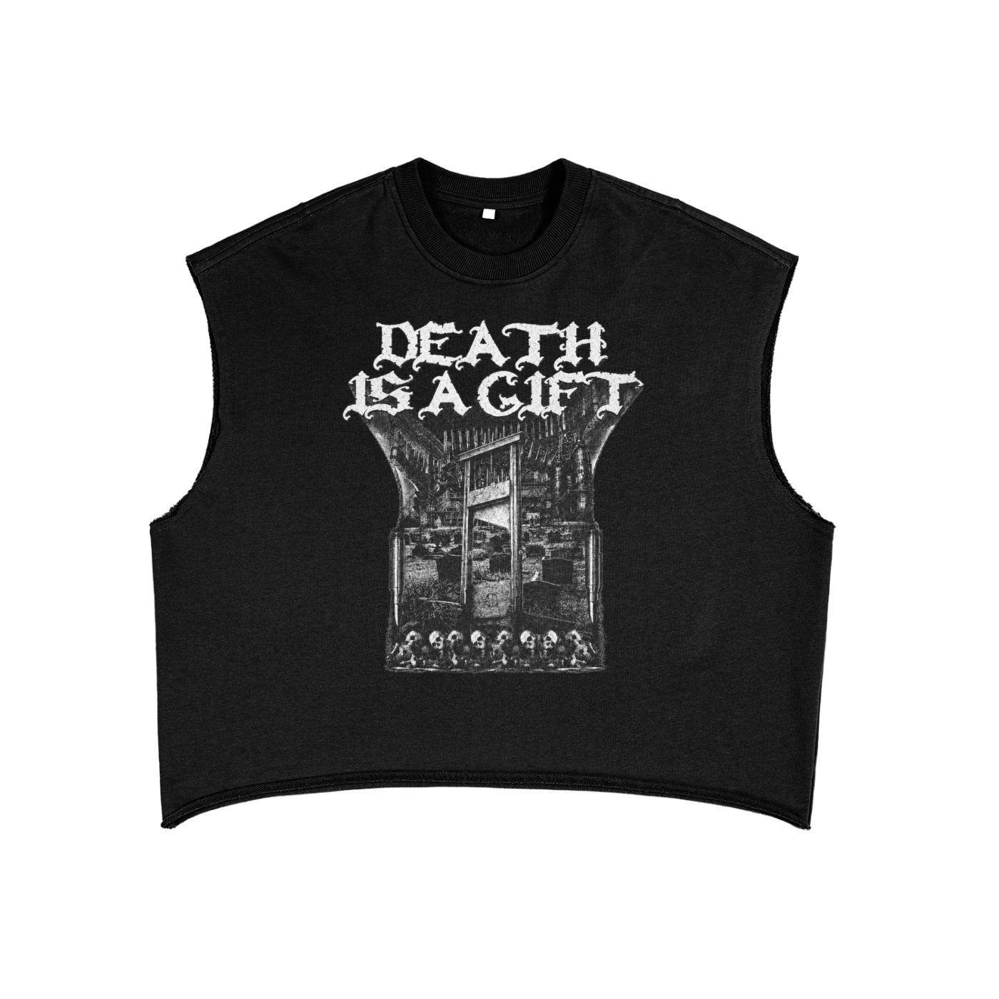 Death French Terry Boxy Tank Top