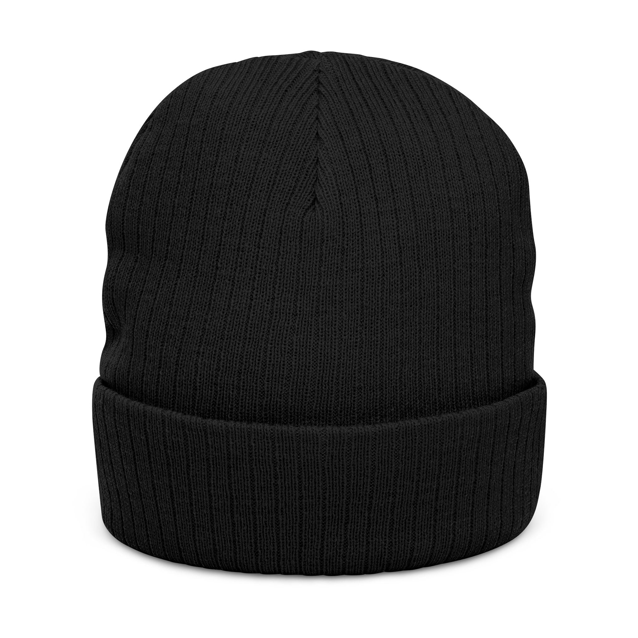 Healthgoth Ribbed Knit Beanie (Embroidery)