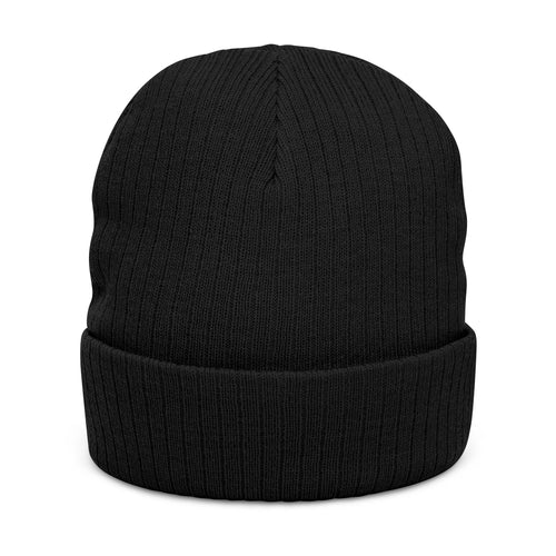 Healthgoth Ribbed Knit Beanie (Embroidery)