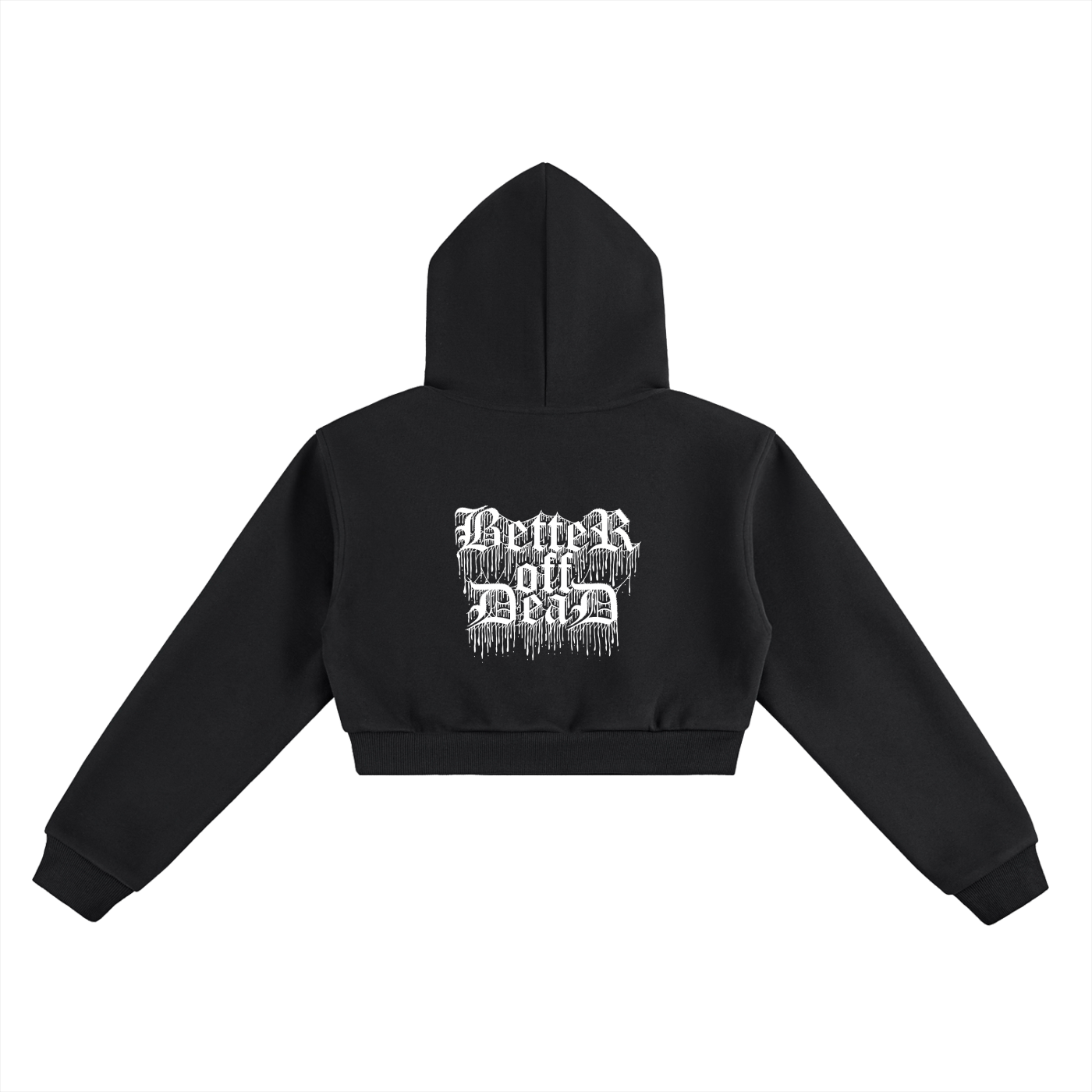 health goth Essential Cropped Hoodie
