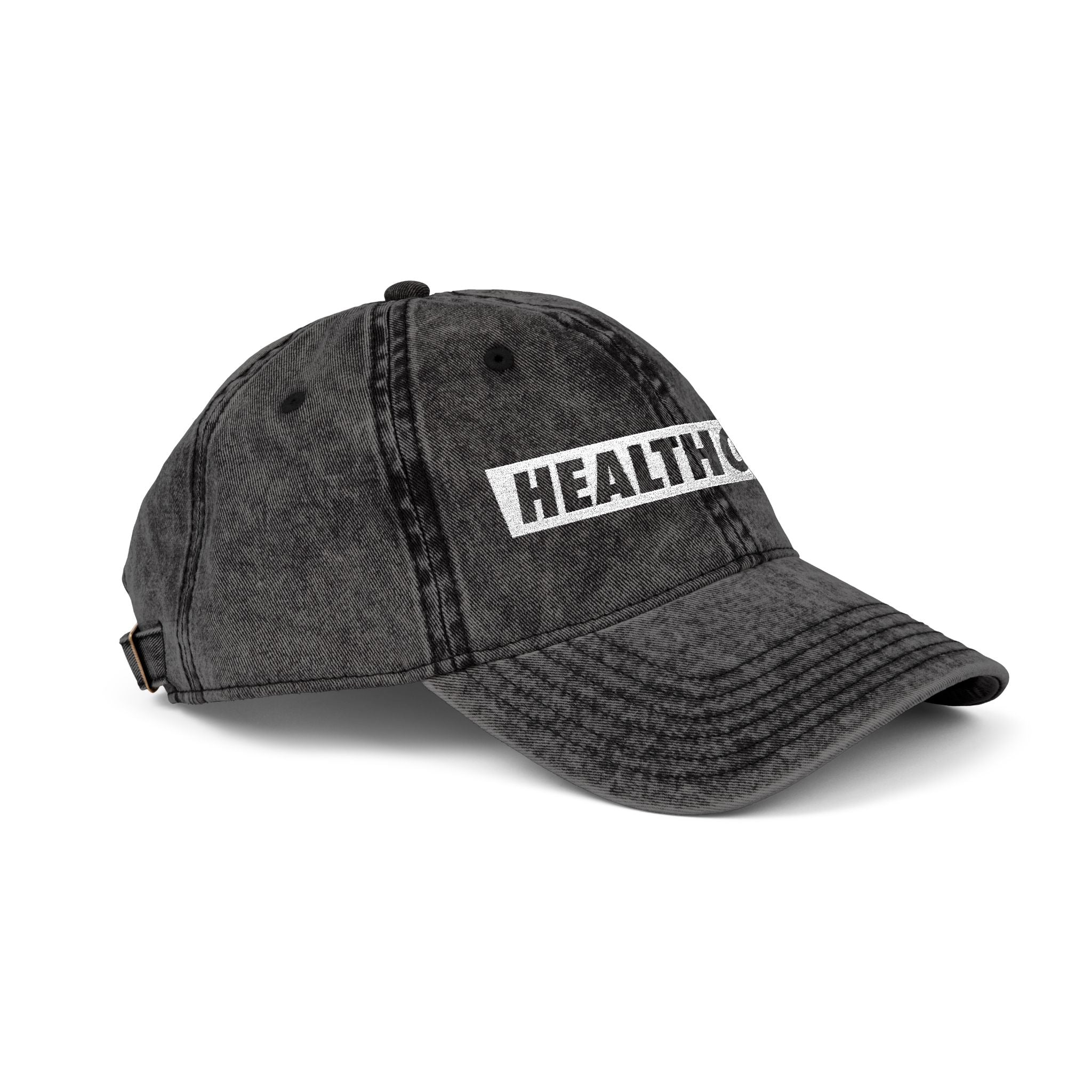Healthgoth Vintage Cap (Embroidery)