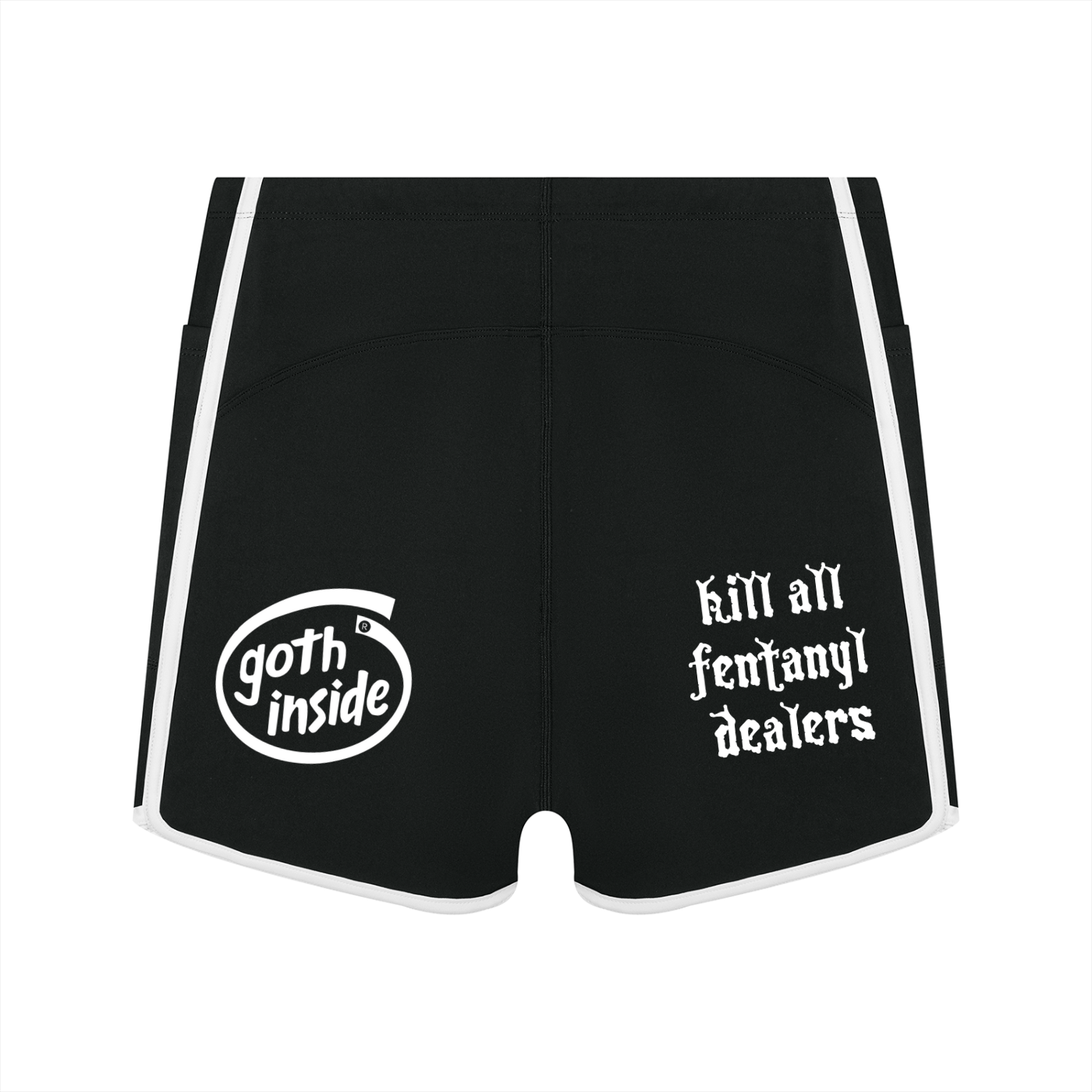 Women's High Rise Color Block Yoga Shorts