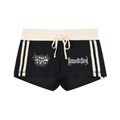 Better Goth Stripe Track Shorts