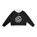 Goth inside Women’s Mock Neck Crewneck Sweatshirt