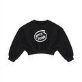 Goth INSIDE Women's Boxy Cropped Crewneck Sweatshirt