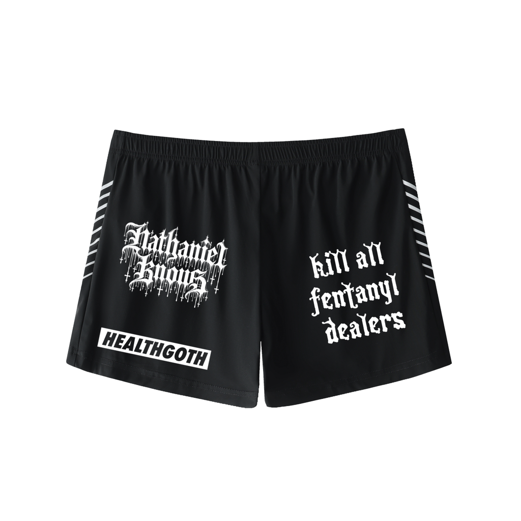 Health goth 2 Men's Side-Stripe Performance Shorts