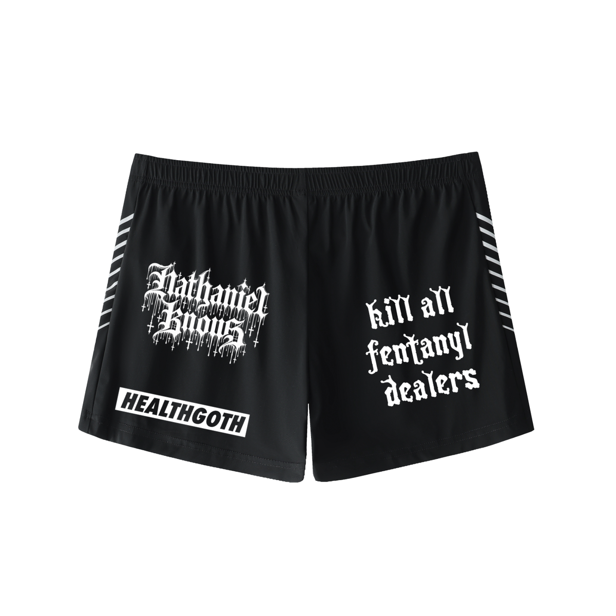 Health goth 2 Men's Side-Stripe Performance Shorts