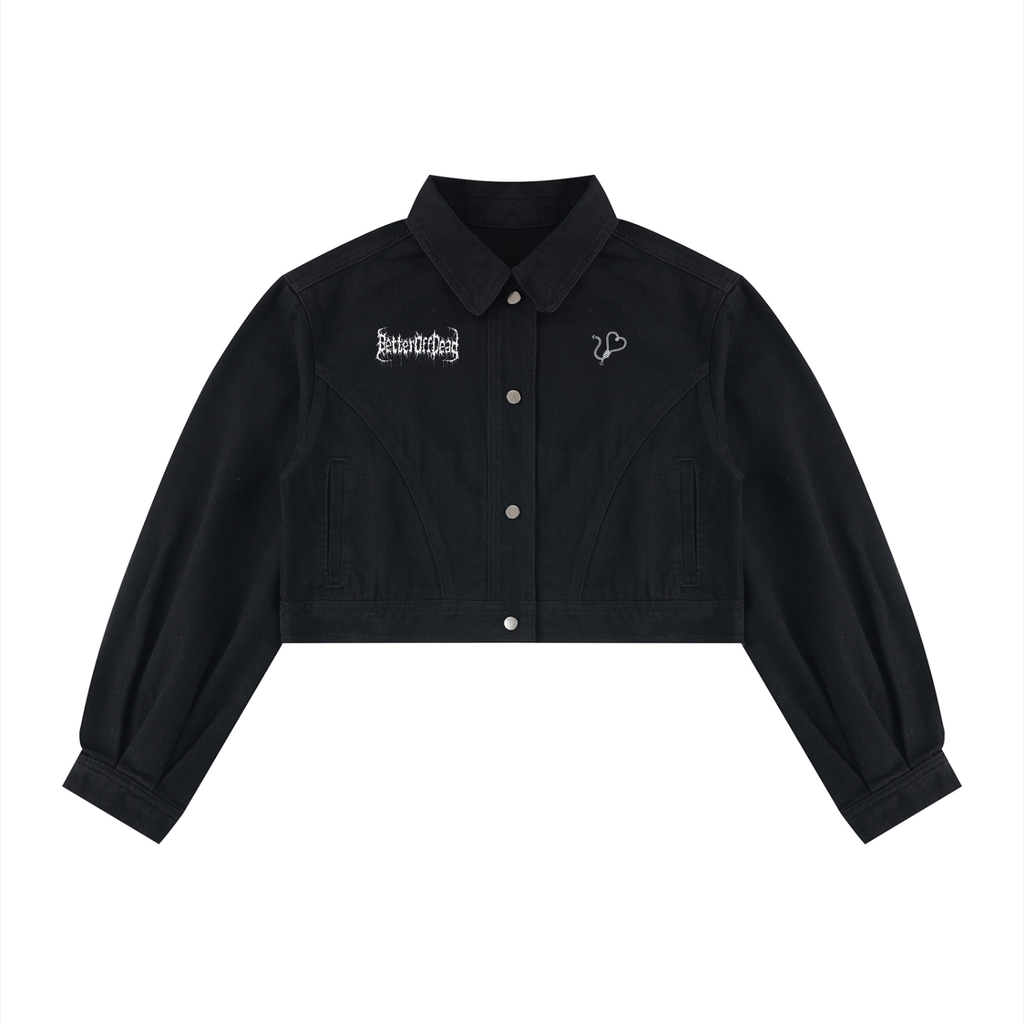 Women’s Crop Denim Jacket