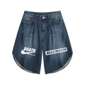 Heath Goth Men’s Wide Leg Denim Shorts