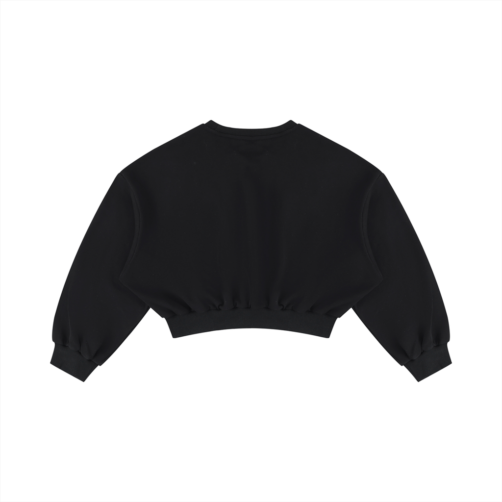 Goth INSIDE Women's Boxy Cropped Crewneck Sweatshirt