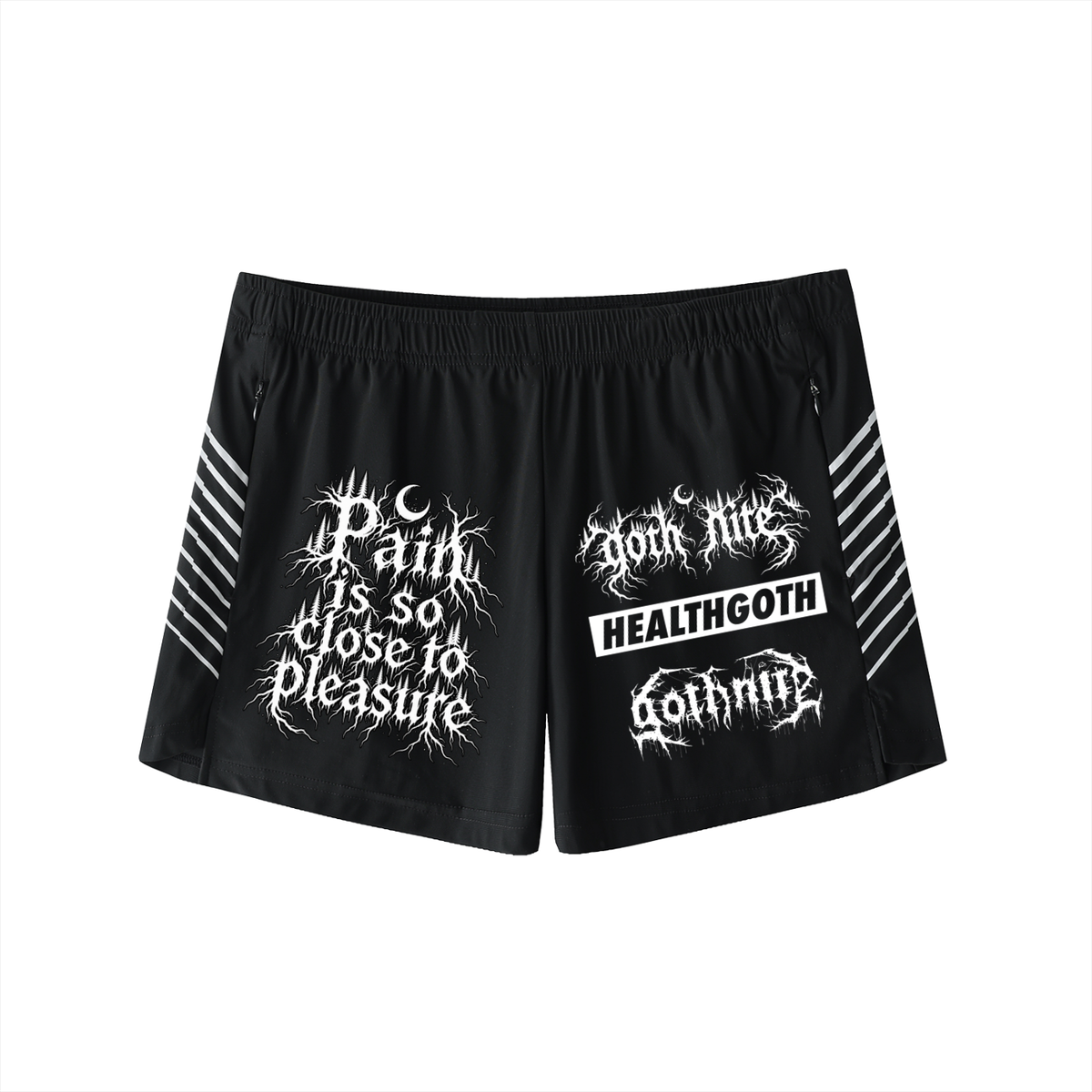 Health goth 2 Men's Side-Stripe Performance Shorts