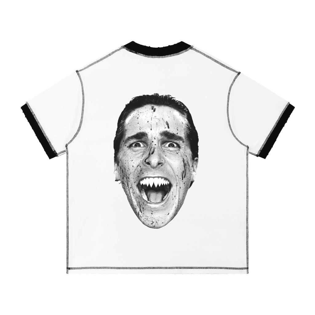 pain Contrast-Stitched Cotton T-Shirt