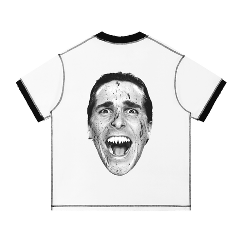pain Contrast-Stitched Cotton T-Shirt