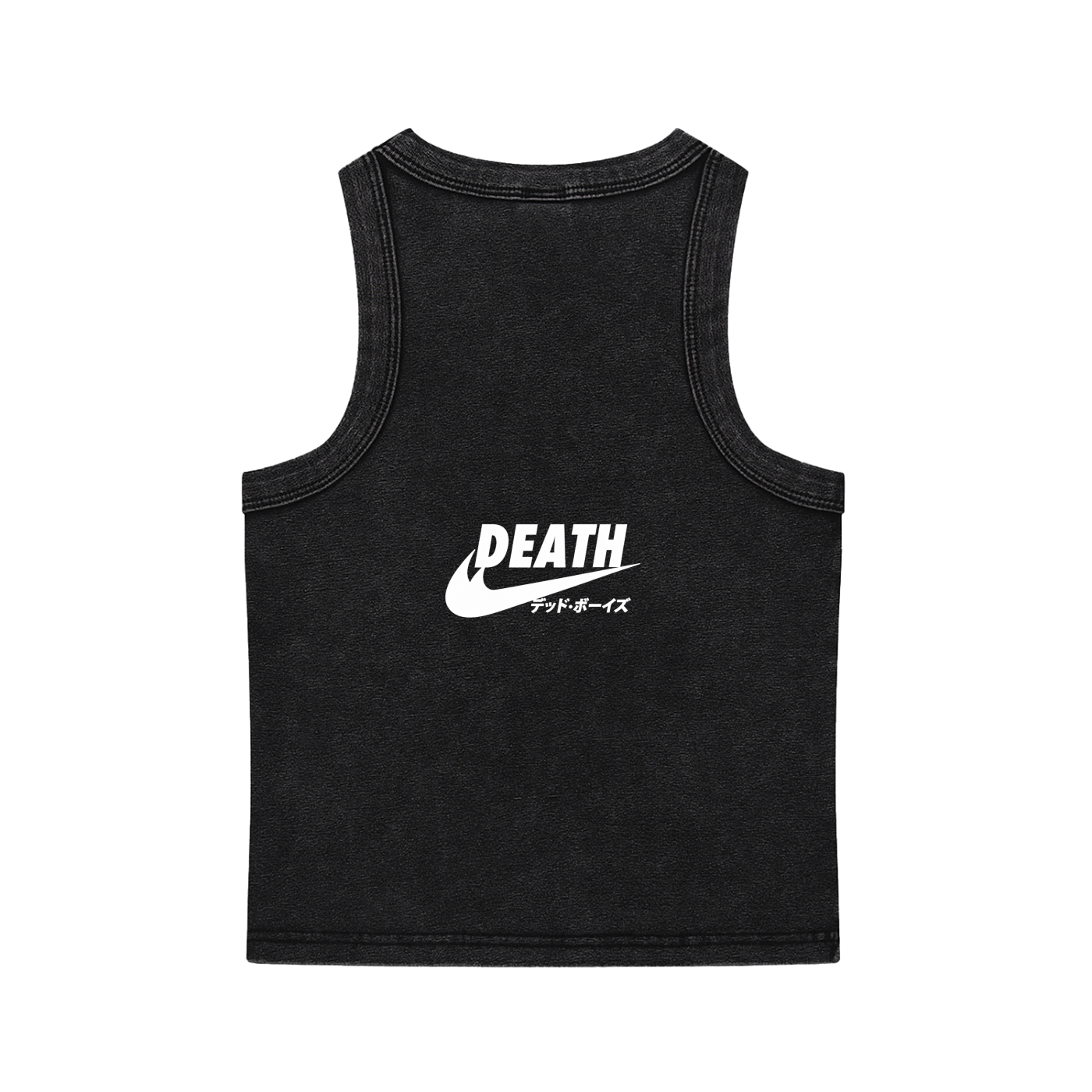 Health Goth Snow Washed Tank Top