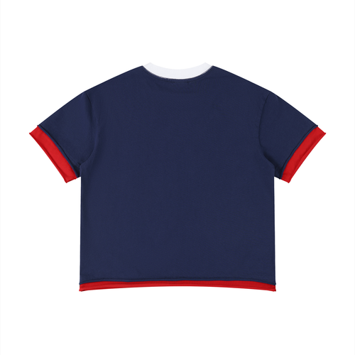 betteroffdead way out Boxy Color Block T-Shirt