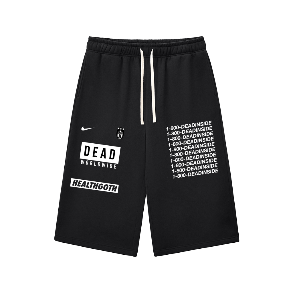 Heath Goth Relaxed Drawstring Three-quarter Sweatpants