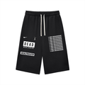 Heath Goth Relaxed Drawstring Three-quarter Sweatpants