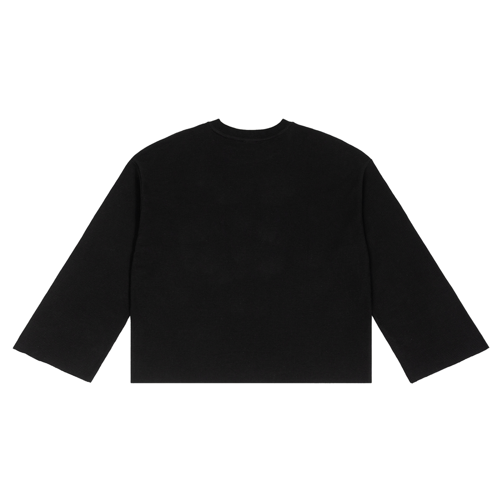 Kingsblood Unisex Waffle Raw Edge T-Shirt
