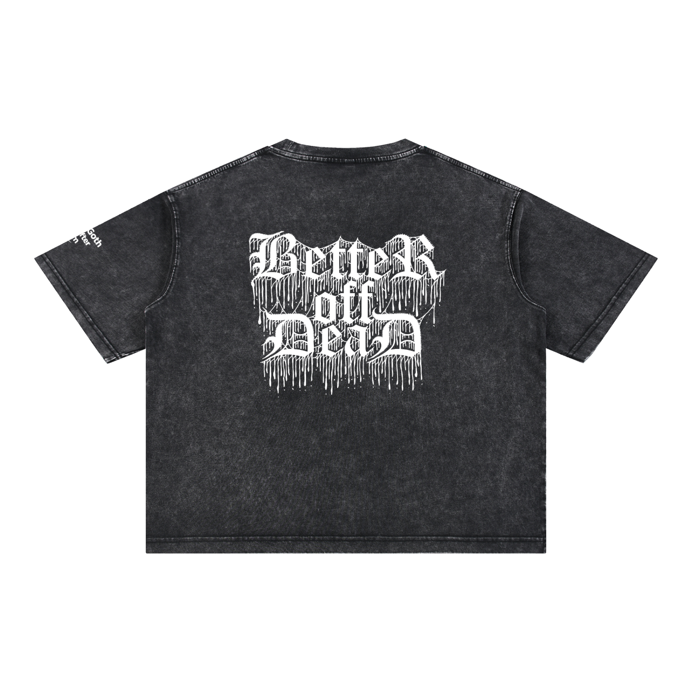 Health Goth Mineral Wash Boxy Cotton T-Shirt