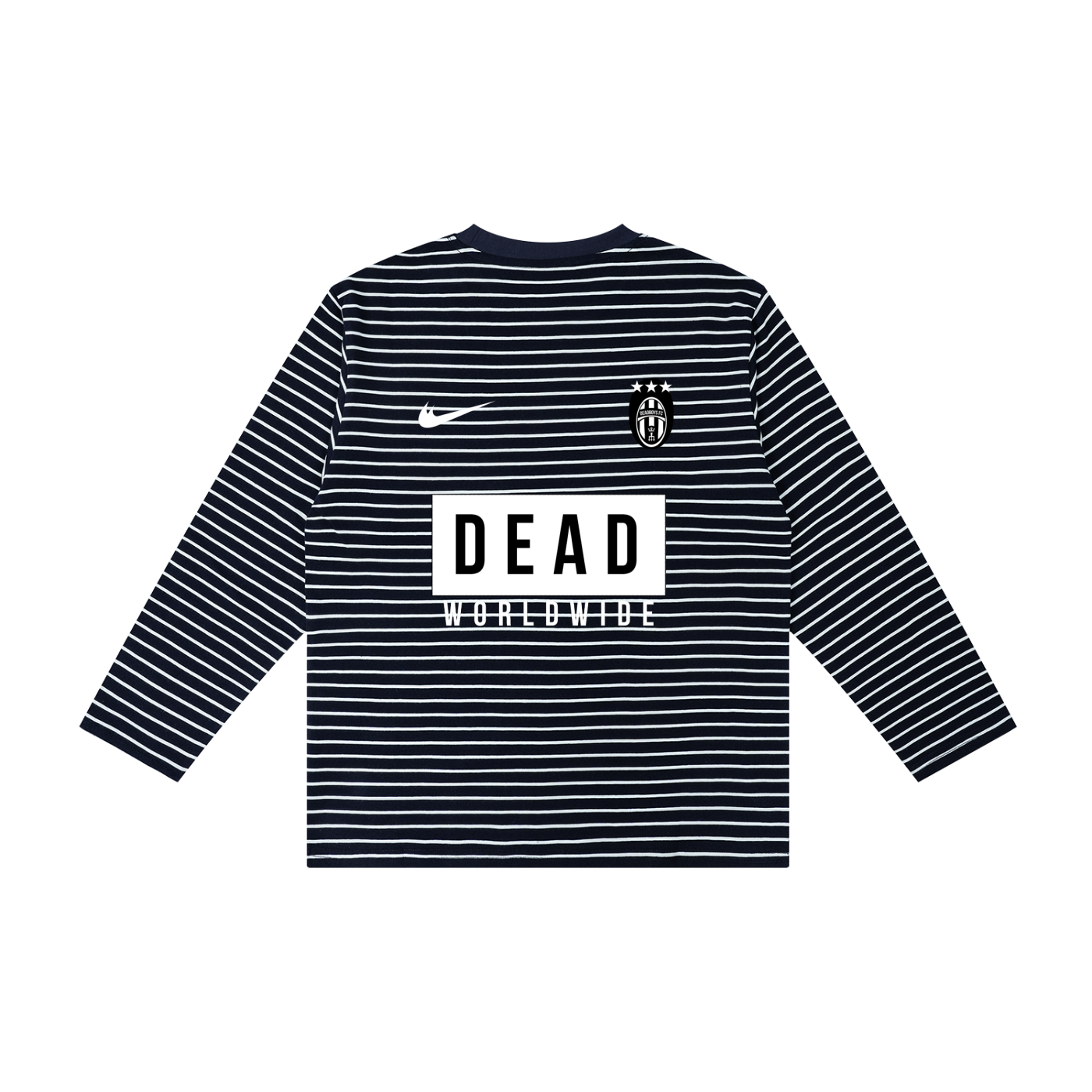Health Goth Kid's Striped Long Sleeve T-Shirt