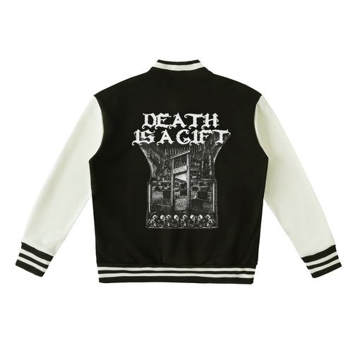 gift Two-Tone Fleeced Varsity Jacket