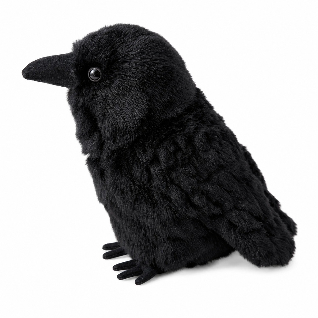 Black Crow Plush Toy