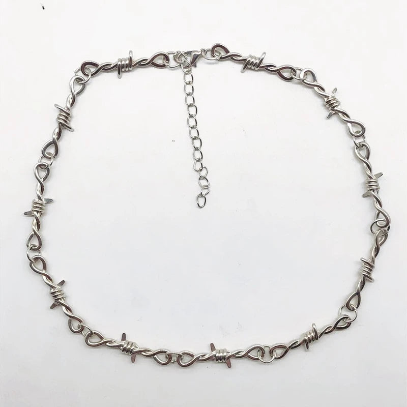 Brambles Iron Choker, Unisex Punk product photo 4