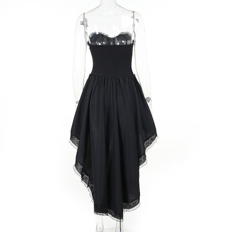 AltGoth palace-style gothic black dress view 5