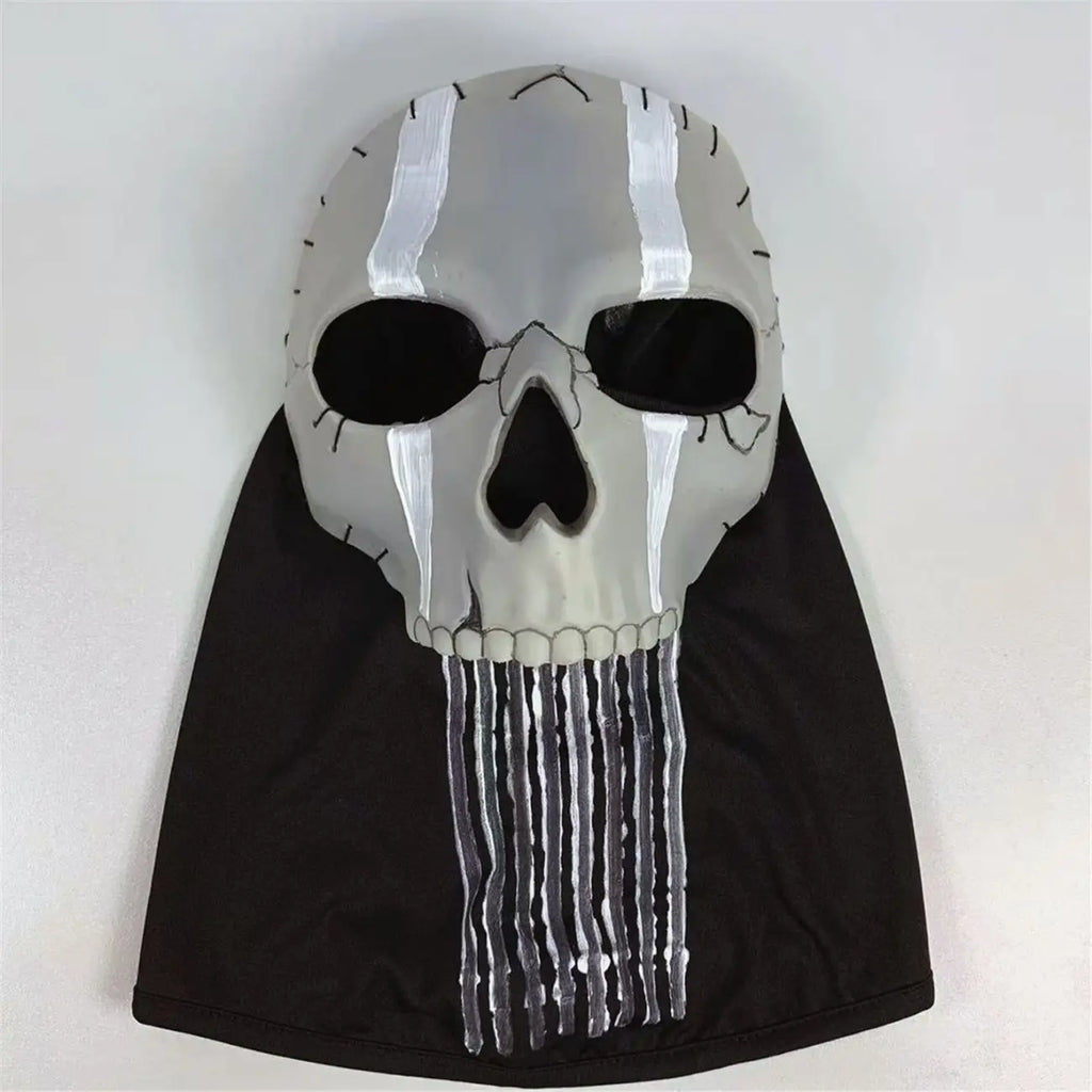 Horror Ghost Skull Latex Mask, Cosplay product photo 2