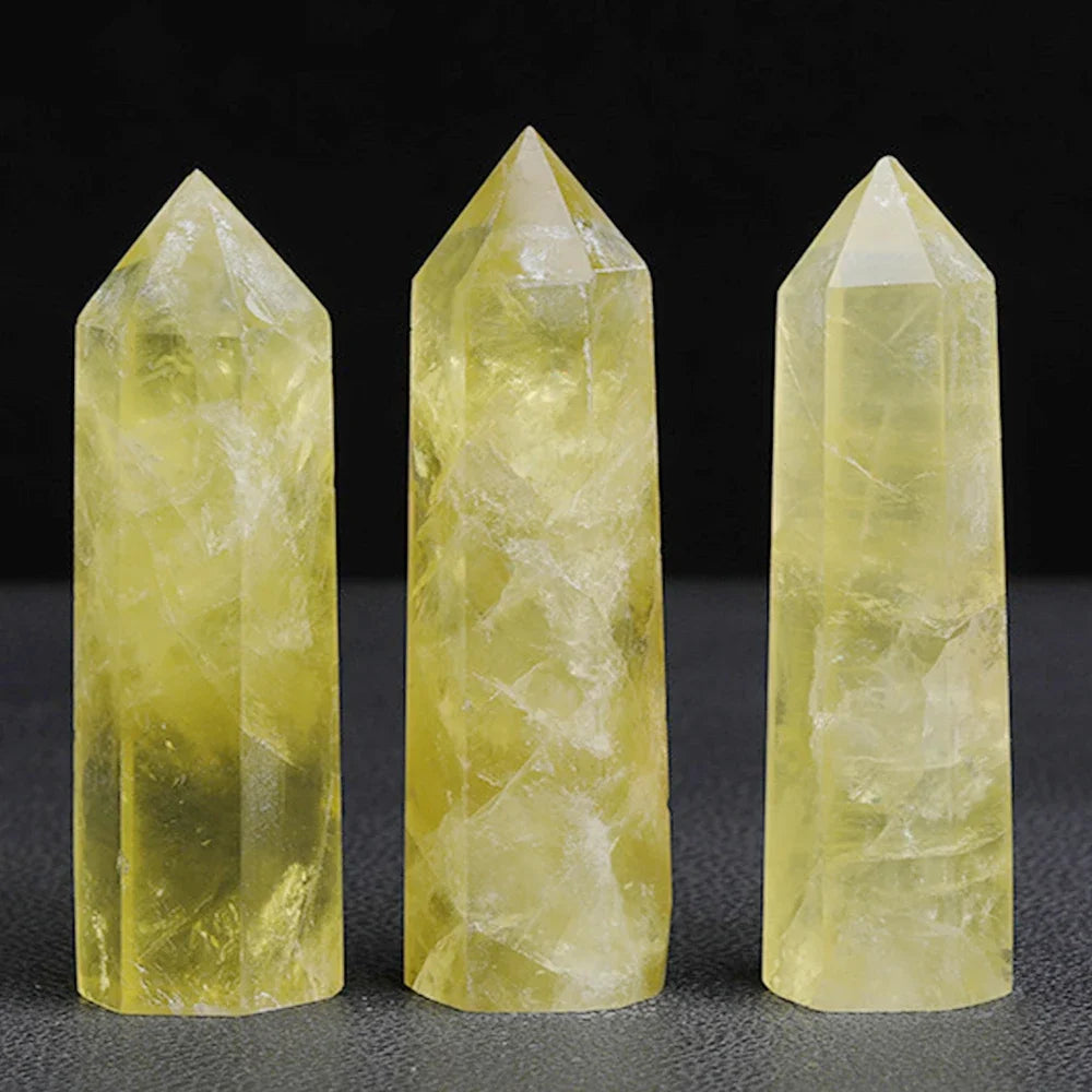 Natural Crystal Point Wand