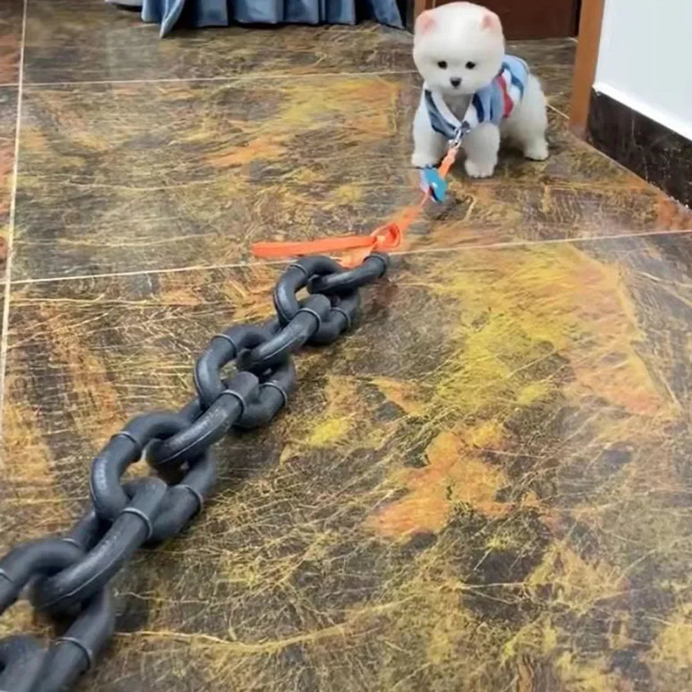 Oversized Chain Link Pet Leash