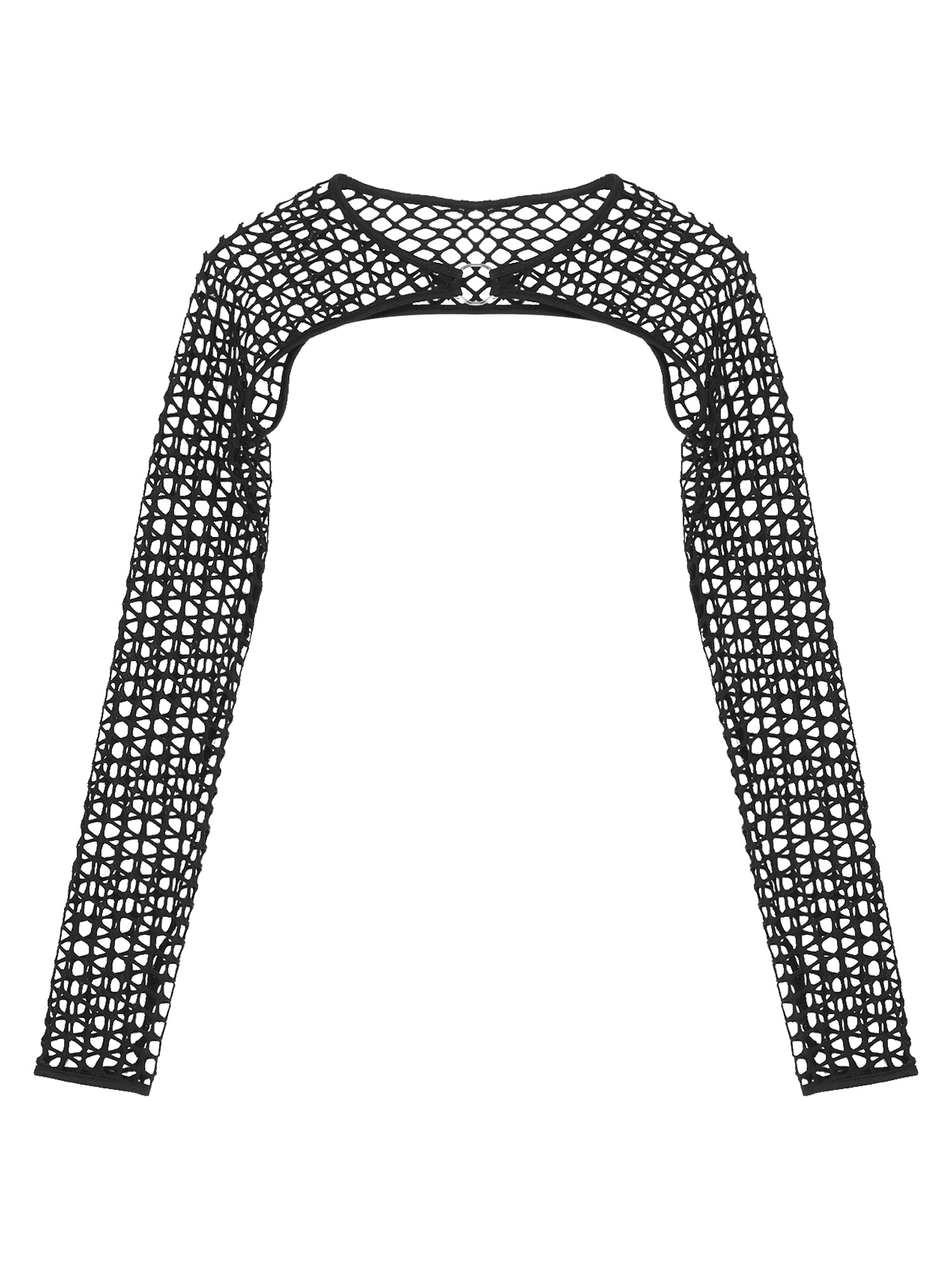 Cropped Hip Hop Tee, Gothic Summer Top product photo 5