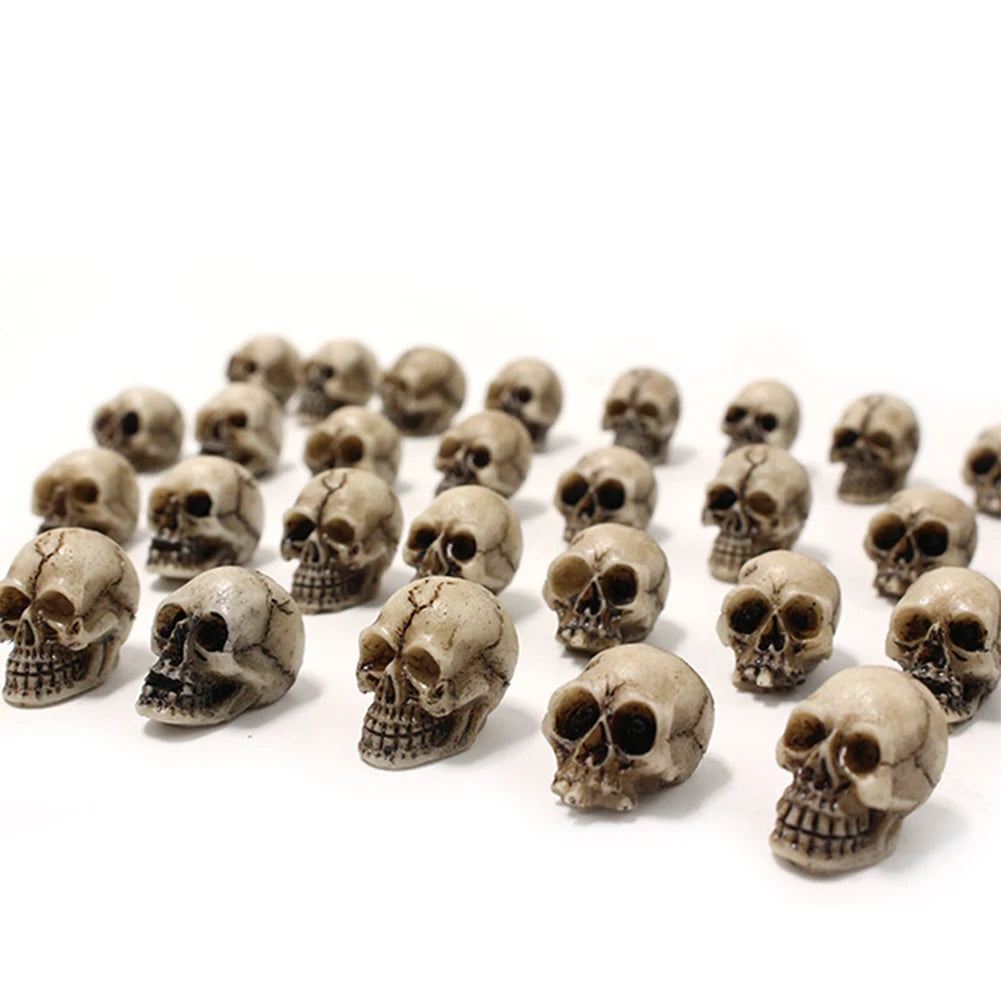 Gothic Skull Sculptures (Set of 20)