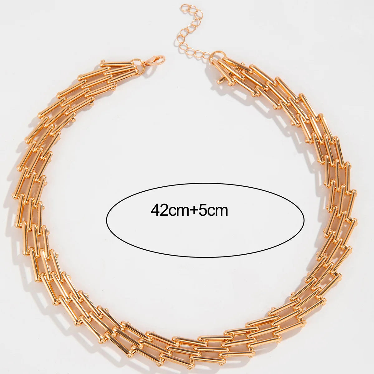 Punk Heavy Metal Chain Choker, Bold Necklace product photo 5