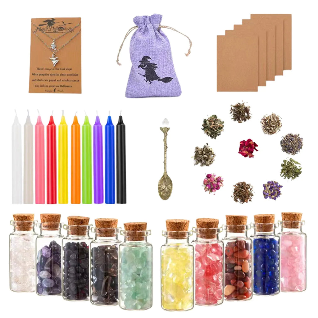 Witchcraft Supplies Kit, Wiccan Starter Box