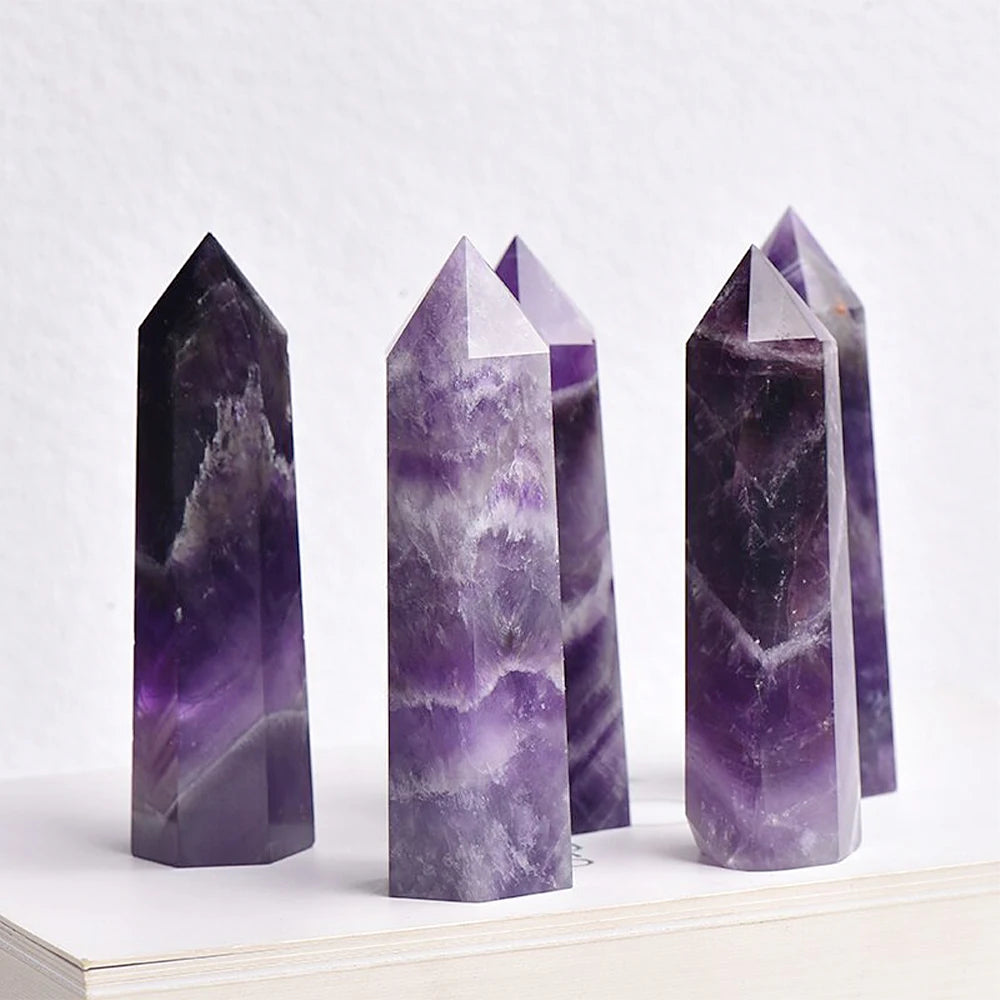 Natural Crystal Point Wand