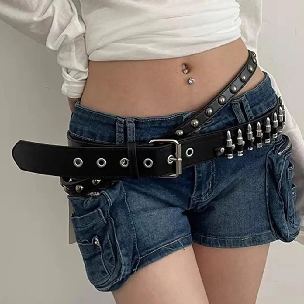 Bullet Belt, Punk Hardware Accent product photo 4