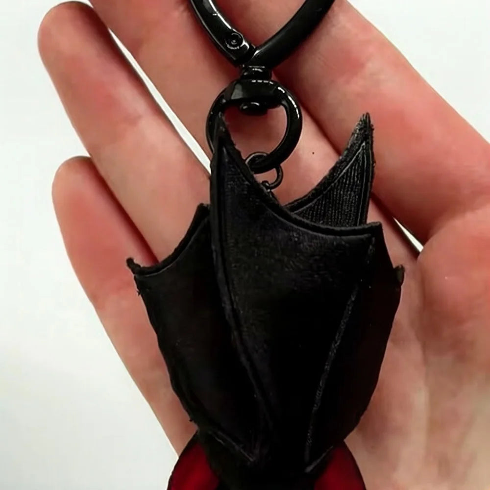 Plush Bat Keychain