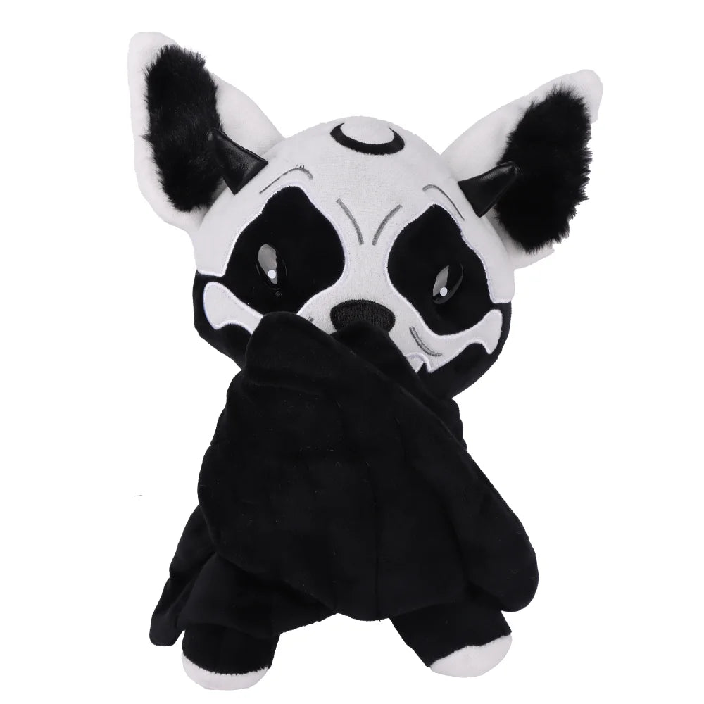 28cm Halloween Two-color Skeleton Bat Plush Toy Stuffed Skeleton Animal Toys Cute Plushie Doll Home Decor Halloween Holiday Gift