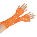 Fishnet Fingerless Gloves, Gothic Punk