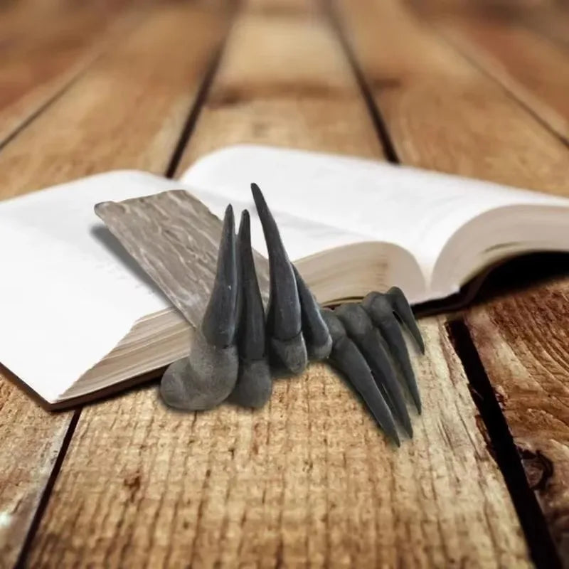 Devil's Hand Bookmark, Resin Claw Decor product photo 4