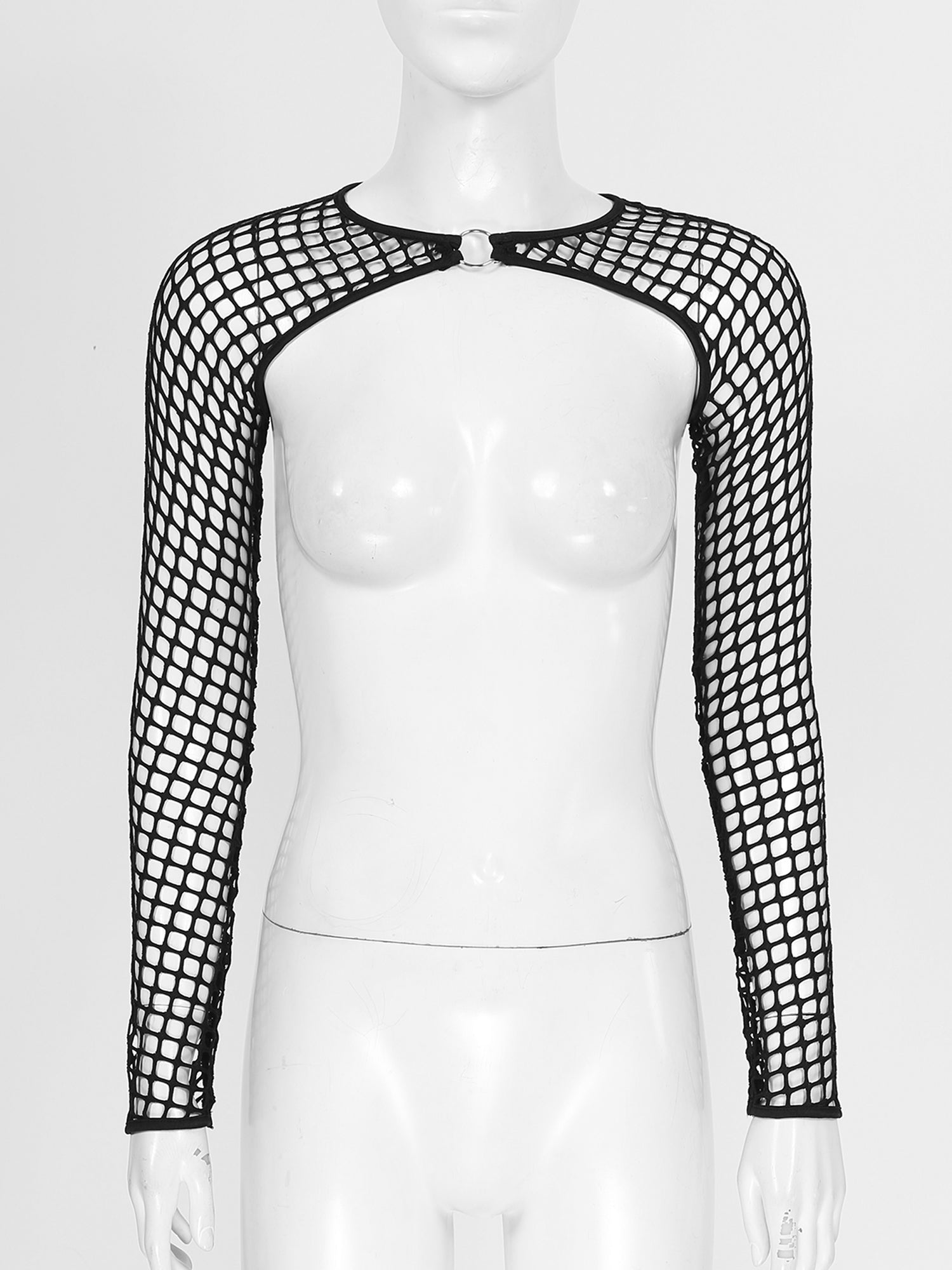 Cropped Hip Hop Tee, Gothic Summer Top product photo 6