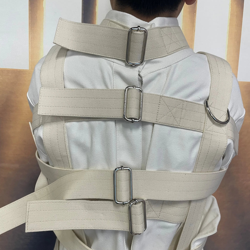 Canvas Straitjacket Restraint Jacket (XL)