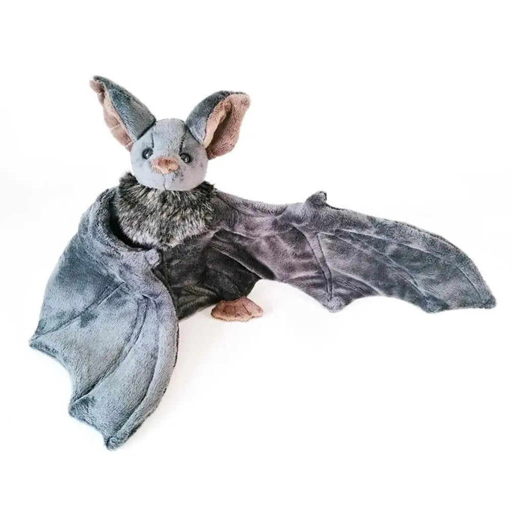 Creepy cute goth bat plush stuffed toy view 6