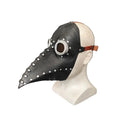 Steampunk plague doctor mask with a long bird beak