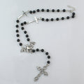 Vampire Ankh Rosary Necklace, Occult product photo 3