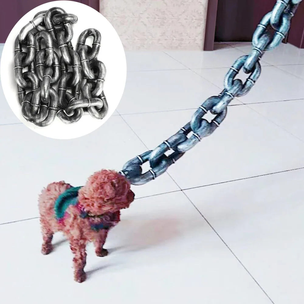 Oversized Chain Link Pet Leash