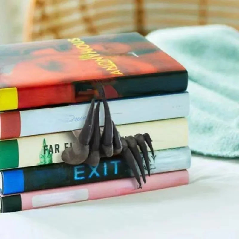 Devil's Hand Bookmark, Resin Claw Decor product photo 3
